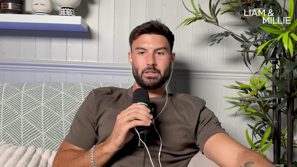 Liam Reardon on a podcast.