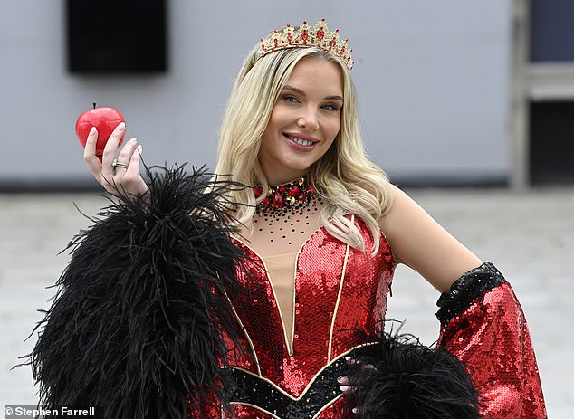 The former Coronation Street star will be spending the festive season at Liverpool's M&S Bank Arena