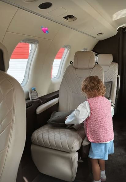 Molly Mae takes private jet with daughter Bambi to surprise Tommy Fury in France after moaning about 'funless summer',