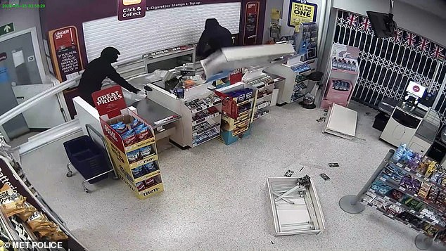 The organised crime network, described by police as 'highly professional' and 'brazen,' targeted convenience stores, jewellers and electronics shops