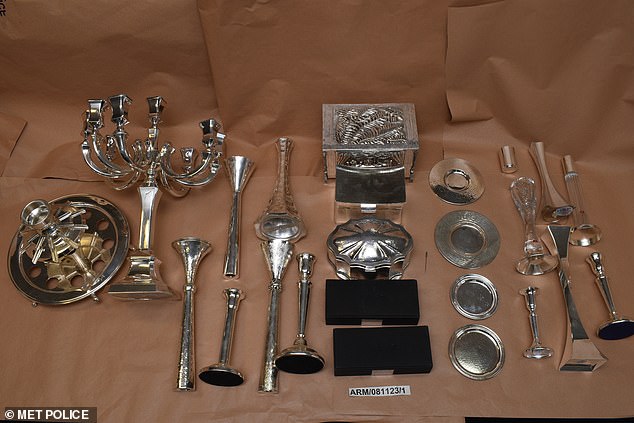 Between January 2020 and September 2022, Northover, Logan and Bennett carried out around 100 burglaries, stealing cigarettes, jewellery and silverware worth over £1million