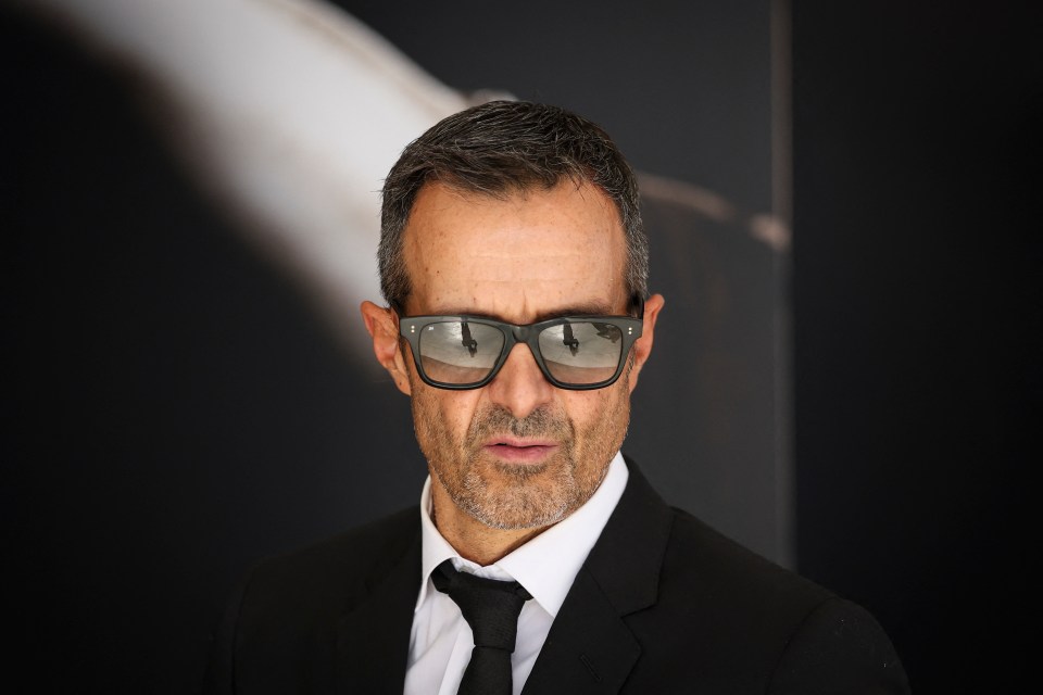 Jorge Mendes at a tribute event.