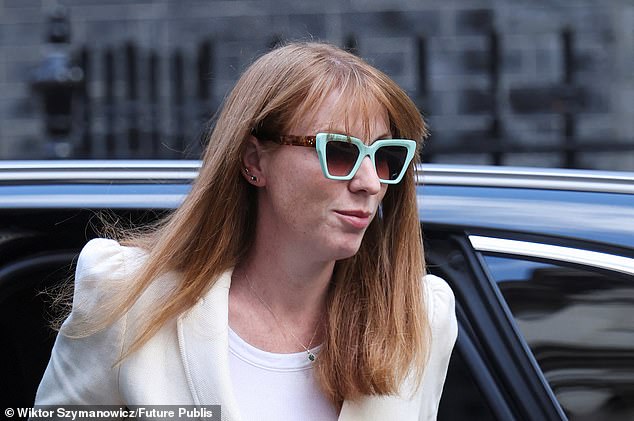 Ms Rayner greets Foreign Secretary David Lammy on her way into No10