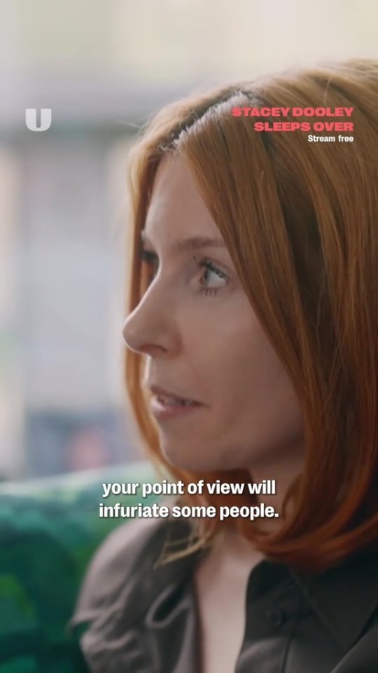 Stacey Dooley Sleeps Over promotional image.