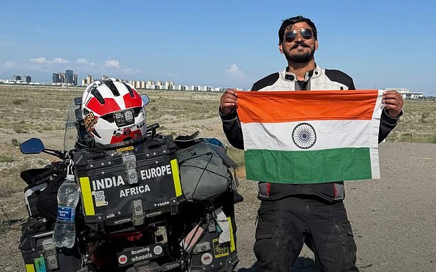 The 33-year-old from India said the theft left him 'heartbroken' and blamed police for failing to keep the UK's streets safe, adding he felt safer in Mumbai