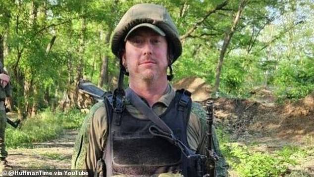 To speed up their citizenship application, Derek Huffman signed up to fight in Ukraine, which Russia invaded in 2022