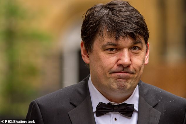 The transformation from comedy genius to unemployed outcast for Linehan (above) began in 2018