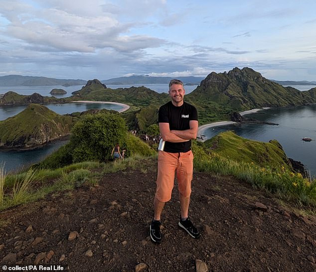 Gary said his experiences have been 'life-changing' and he values his freedom