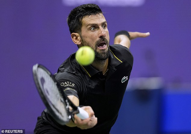 Djokovic - a 24-time major winner - proved an extremely difficult opponent for the American