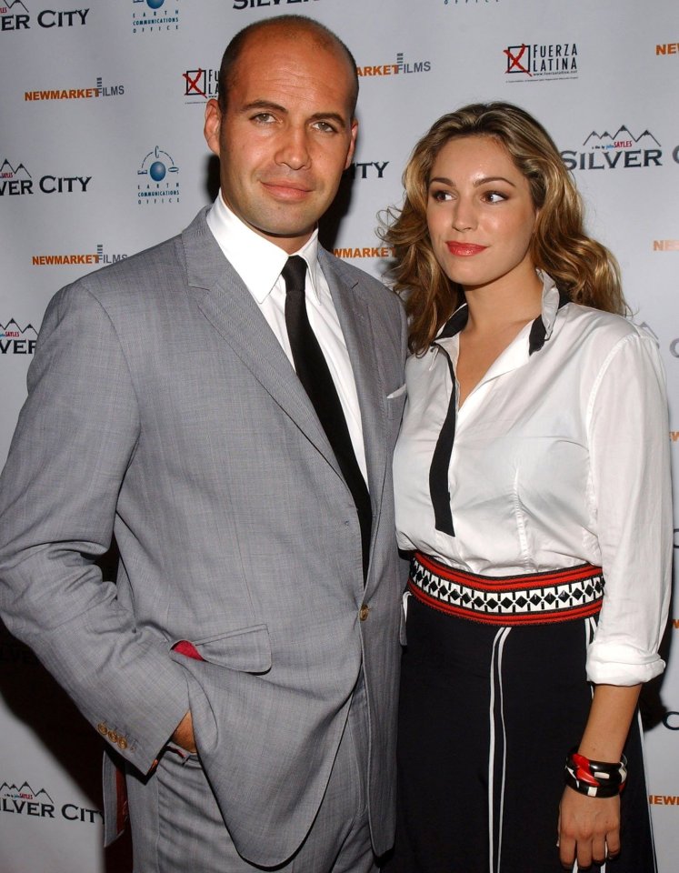 Billy Zane and Kelly Brook at the Silver City premiere.