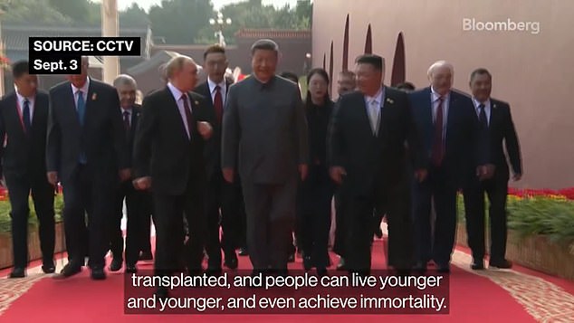 The eerie conversation comes in the context of the long-standing allegations of China illegally harvesting organs from minority groups detained across the nation