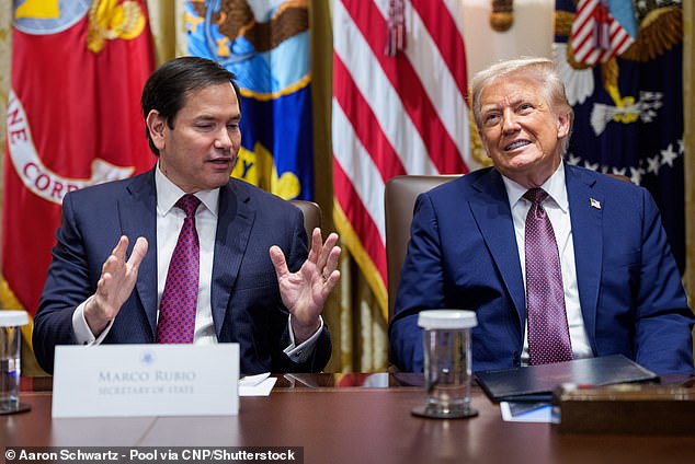 Marco Rubio's office has documents relating to the Duke of Sussex's visa, according to a court filing