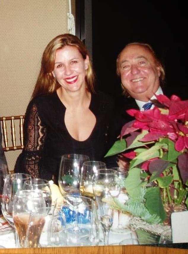 Patricia Gucci and then husband Joseph Ruffalo shown together at the Bel-Air Country Club in 2005