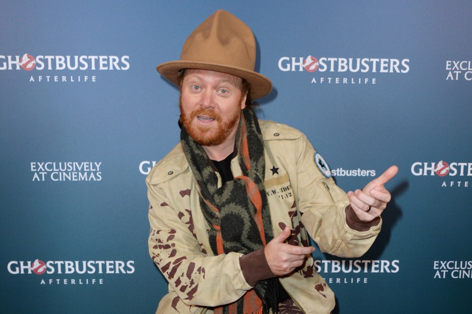 Leigh Francis, aka Keith Lemon, at a Ghostbusters: Afterlife screening.