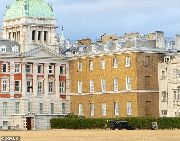 Designating her primary residence for council tax purposes as Ashton means that Ms Rayner avoids paying council tax on her third home, her grace-and-favour flat in Admiralty House (pictured), Central London