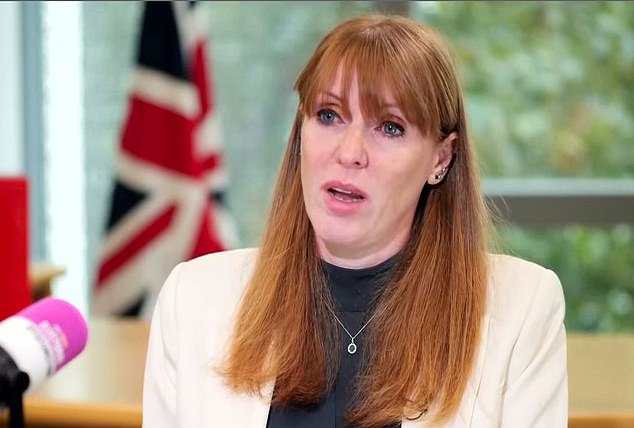 Angela Rayner was tearful as she tried to explain her financial situation on a TV interview