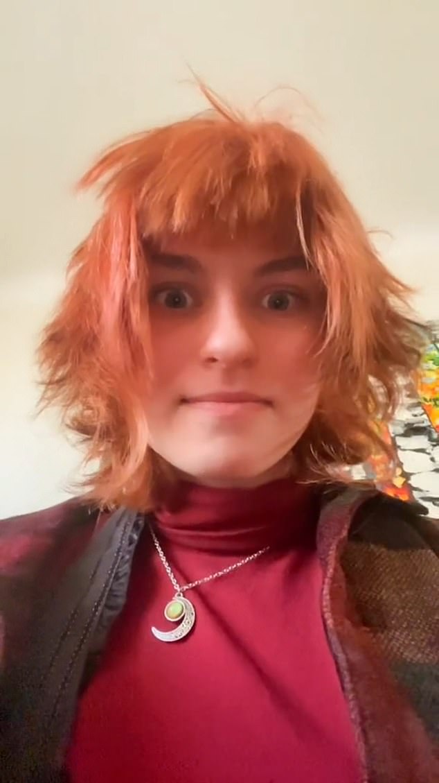 An Instagram account linked to Bodick (pictured) has a profile image of a 'furry'