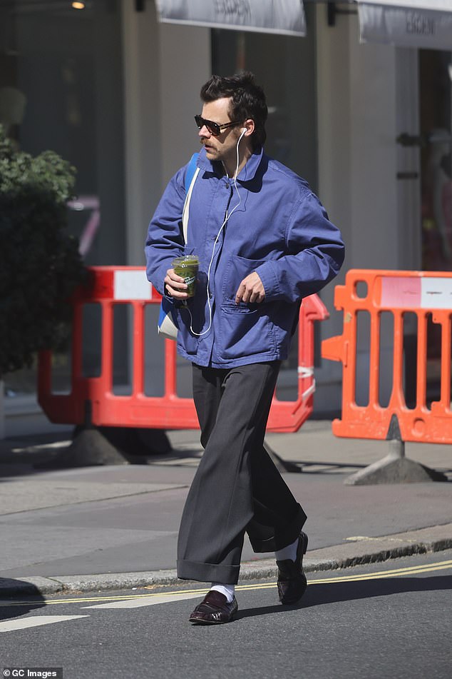 But though the two looked very much like a couple in their latest outing, an insider told TMZ that their relationship is more of a 'friends with benefits' arrangement; Styles seen in London