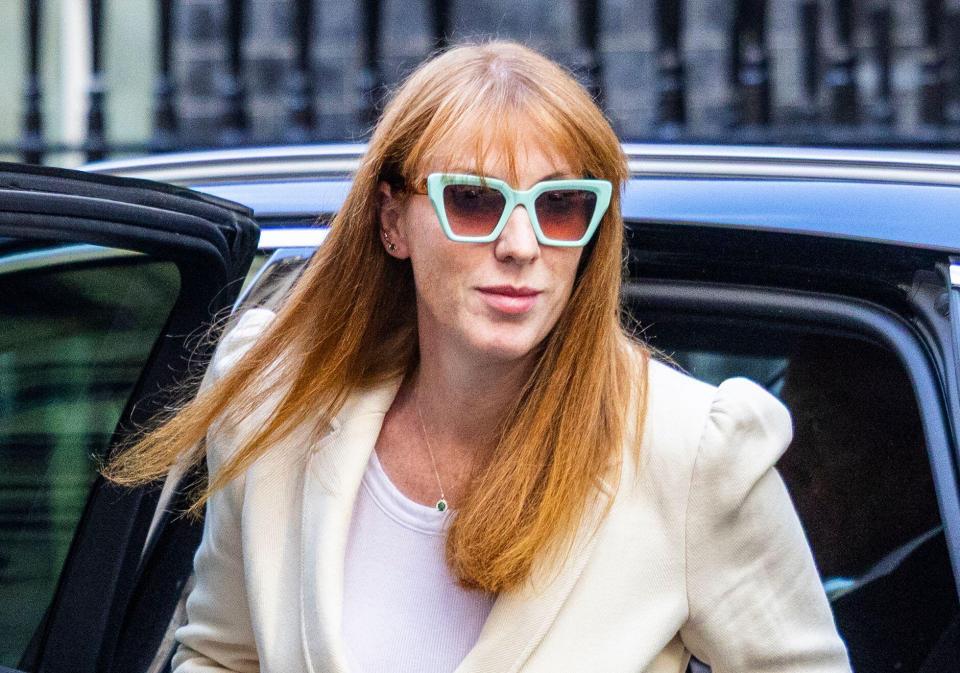 Angela Rayner, Deputy Prime Minister and Housing Minister, at Downing Street.