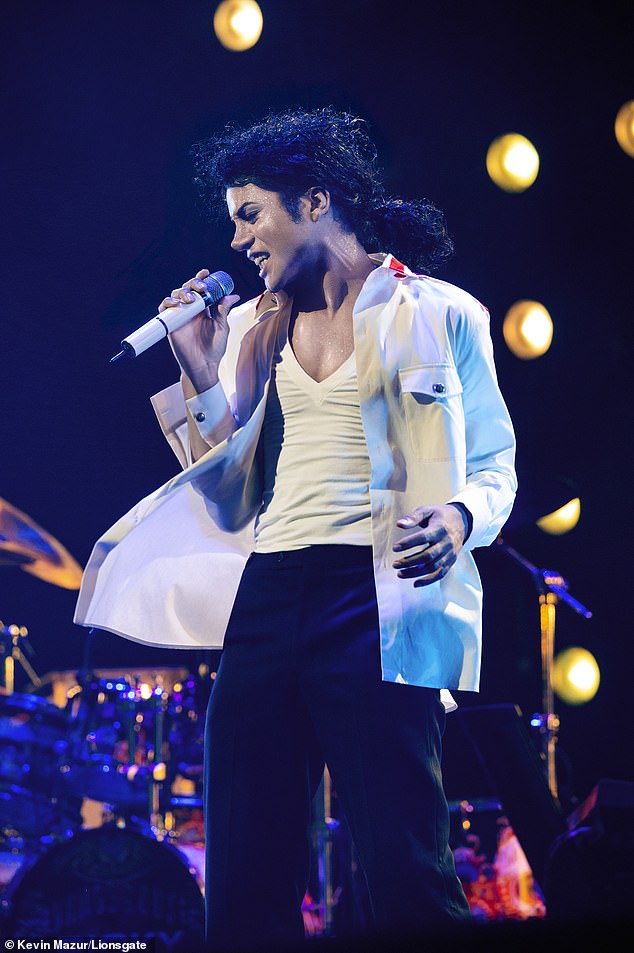 The 27-year-old heiress' cousin Jaafar Jackson (pictured in 2024) stars as the King of Pop in Antoine Fuqua's $155M-budget two-part movie - hitting US/UK theaters April 24 - which is produced by co-executors of the Michael Jackson estate, John Branca and John McClain
