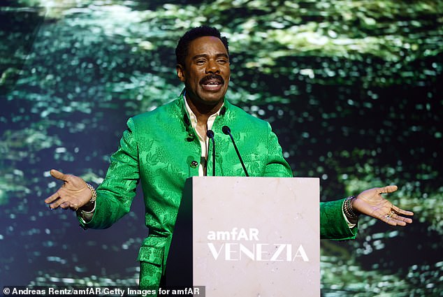 Jackson had performed a song on behalf of her late godmother Elizabeth Taylor's AIDS Foundation as the 55-year-old Emmy winner served emcee duties and helped raise $3.4M for the cause