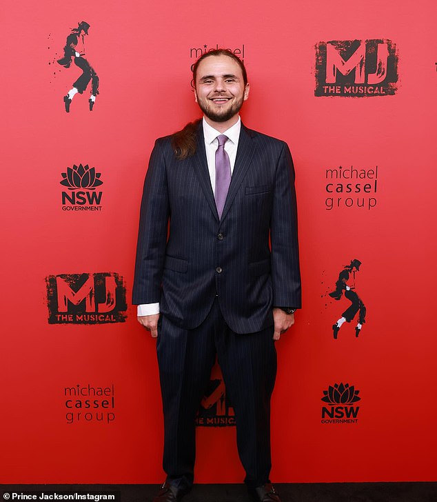 Colman had also claimed that Paris' big brother Prince Jackson (pictured March 8) was working as a producer on Michael, however, he is not credited on IMDb