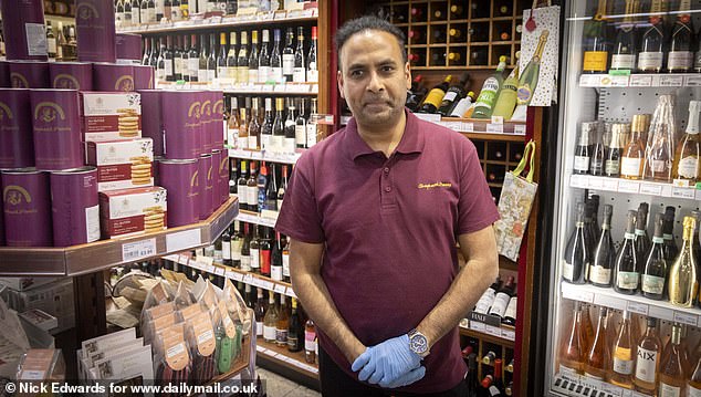 Ronnie Gomes, 47, who works in a corner shop in Primrose Hill, said: 'Some parts of Camden are nice, you get a lot of tourists coming in'