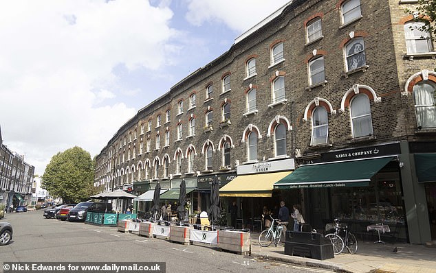 Ronnie Gomes, 47, who works in a corner shop in Primrose Hill said: 'Some parts of Camden are nice, you get a lot of tourists coming in