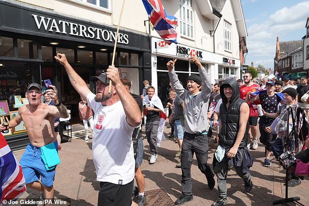 Nuneaton has seen rising tension in recent weeks with anti-migration marches in the town