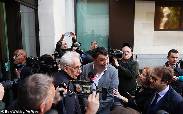 The 57-year-old has denied harassing transgender woman Sophia Brooks and damaging her phone