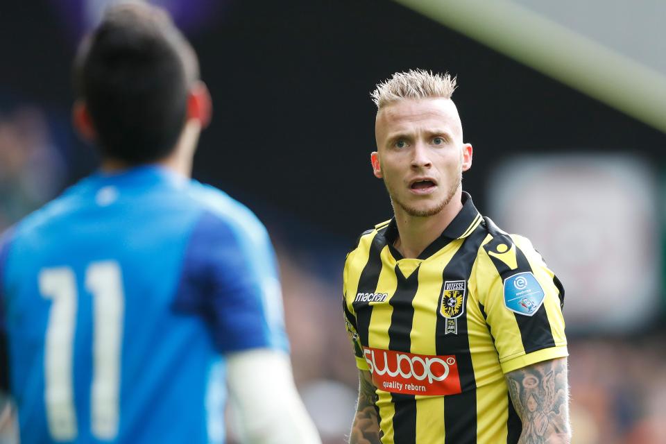 Alexander Buttner of Vitesse during a soccer match.