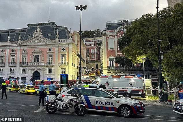 Roberta Metsola, President of the European Parliament, added: 'Our hearts are with the people affected by the tragedy of the Glória Elevator, a landmark for Lisbon residents and visitors from around the world'