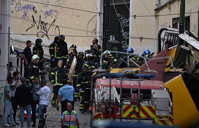 The tragedy occurred at 6.05pm on Wednesday after one of the cables reportedly came loose
