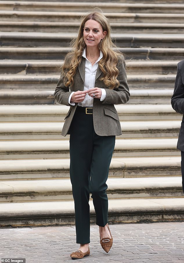 The Princess appears to have undergone a hair transformation in recent months, after first debuting her blonder locks in April