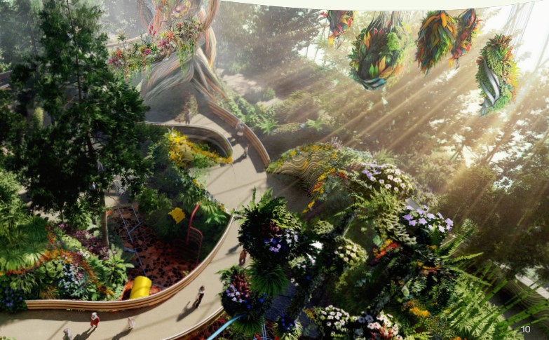 Concept image of Eden Project Morecambe.