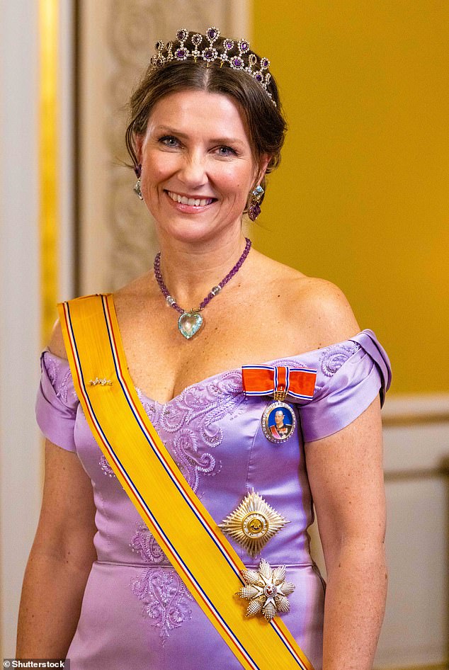 Princess Martha Louise of Norway is pictured in her role as a working royal in November 2021