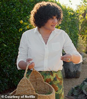 Samin Nosrat with Meghan, Duchess of Sussex. She is star of Netflix's Salt Fat Acid Heat