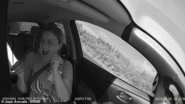 The woman had rented out the vehicle on car-sharing app Turo
