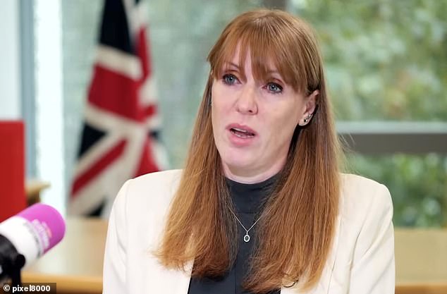 Ms Rayner is fighting for her political future after she admitted on Wednesday that she hadn't paid enough stamp duty on her Hove apartment