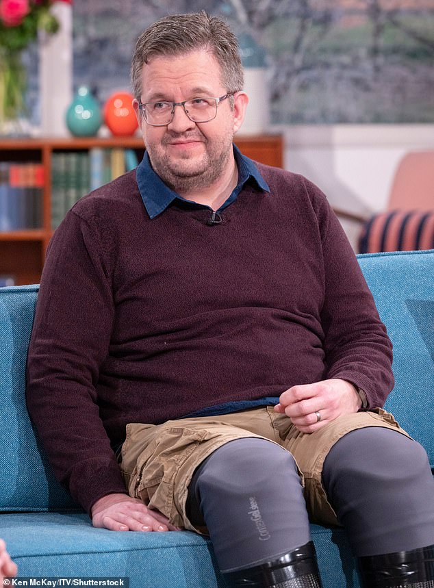 He previously appeared on This Morning in 2020 where he claimed he developed sepsis after becoming unwell during a family camping trip in 2019