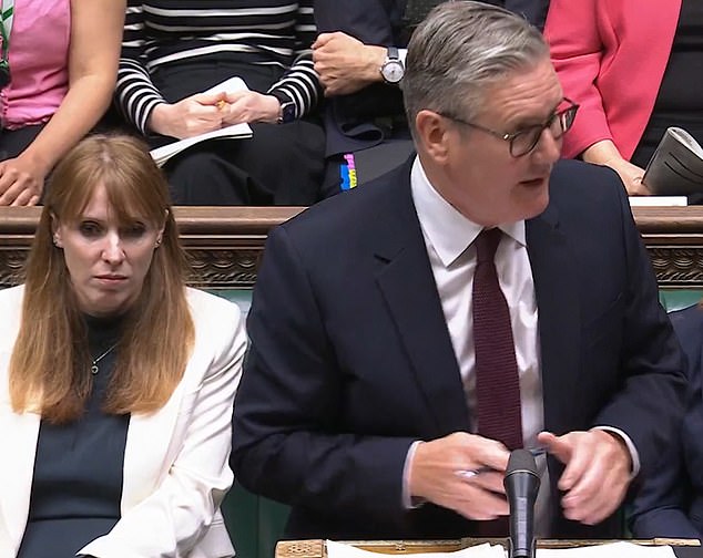 Last night Sir Keir refused five times to say whether he would sack his deputy if she has broken the rules