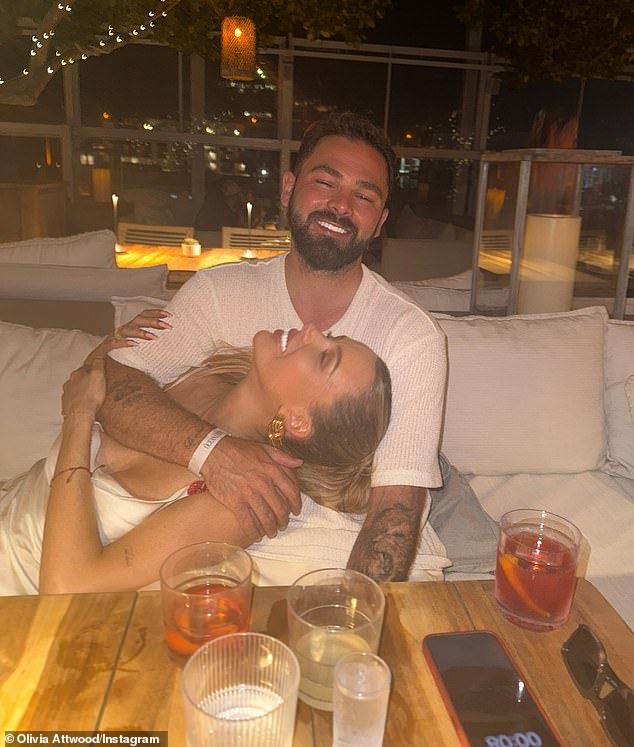 Olivia and Bradley married in London two years ago after rekindling their romance following the star¿s 2017 appearance on Love Island