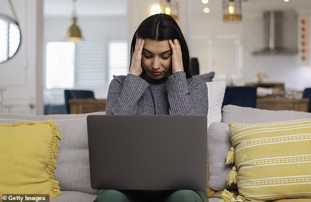 Brain fog refers to a group of symptoms impacting memory, thinking and concentration. Creatine also shows potential to improve memory and prevent conditions such as dementia and Alzheimer's disease (stock image posed by model)