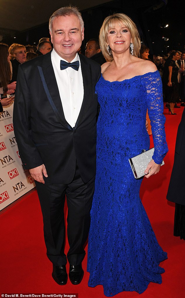 The former golden couple of TV shocked the nation last year when they announced that they were divorcing after 14 years (Eamonn and Ruth pictured in 2017)