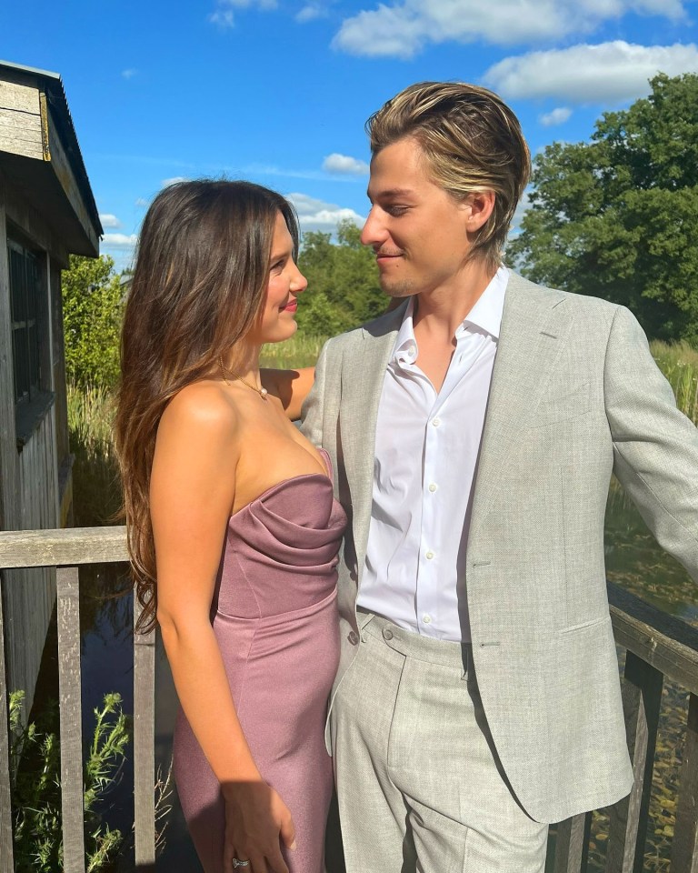 Millie Bobby Brown and Jake Bongiovi.