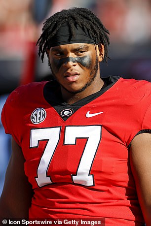 Georgia footballer Devin Willock