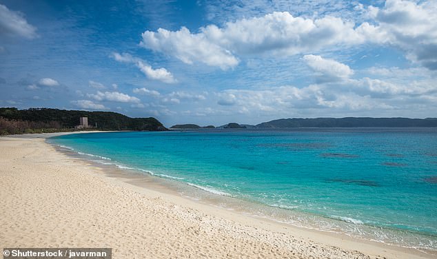 Sand the colour of butter and crystal clear waters: Furuzamami beach on Zamami island in Okinawa