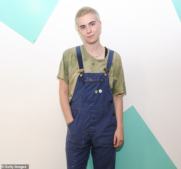 Cyrus Grace Dunham, previously known as Grace, came out as transmasculine nonbinary in their 2019 memoir, A Year Without a Name - pictured 2015