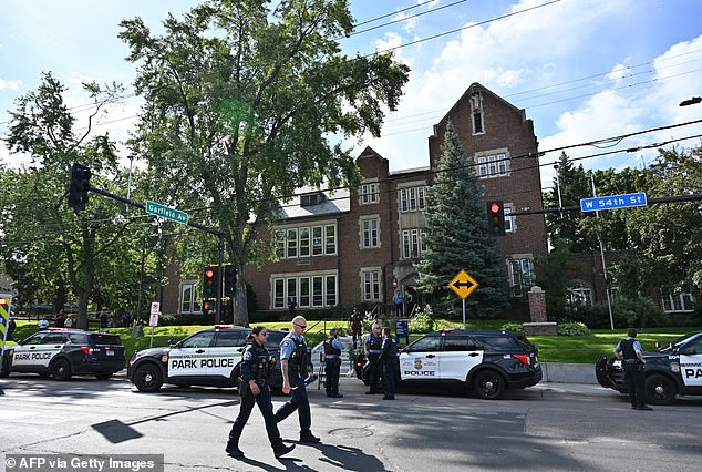 Westman opened fire on mass at a Catholic school in Minneapolis – killing two young students before turning the gun on themselves