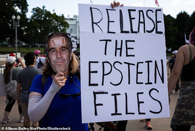 Activists demanded that Congress release additional Epstein files on Wednesday at a rally outside the Capitol